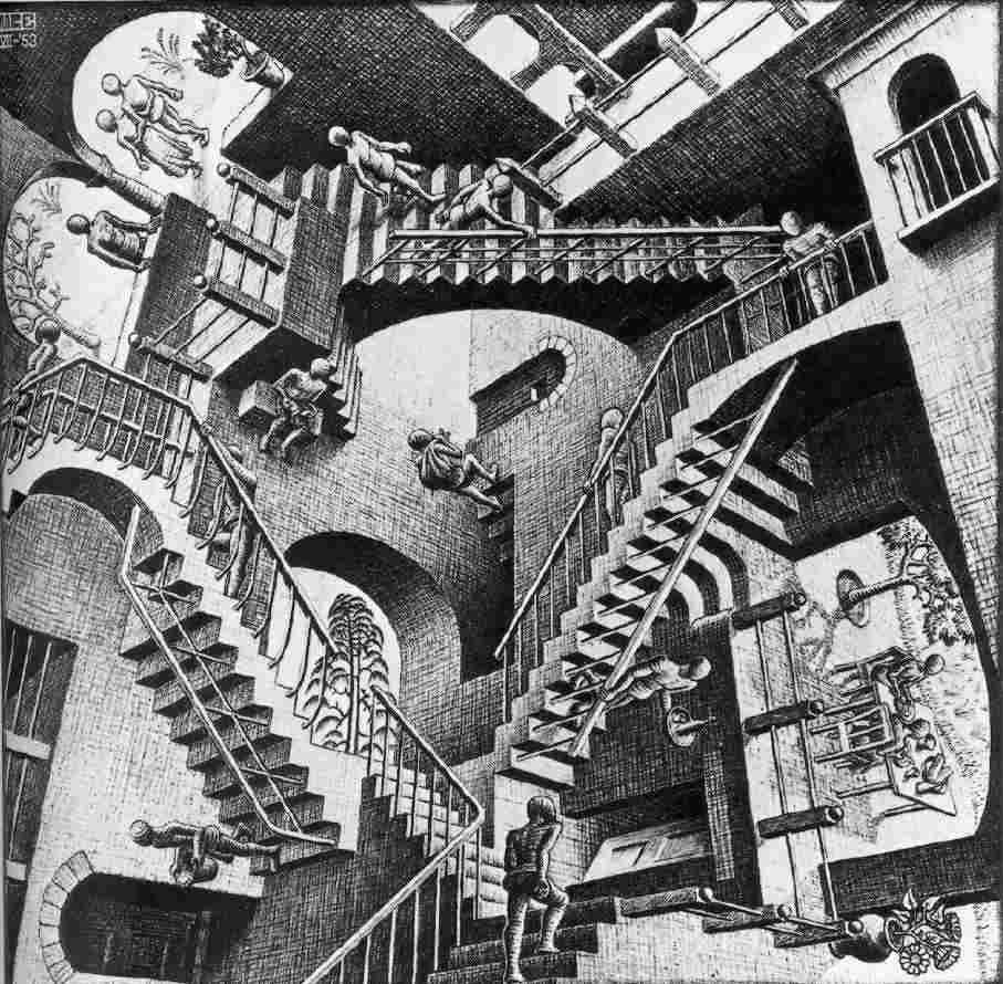 Des escaliers par Escher