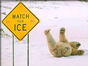 Attention à la glace